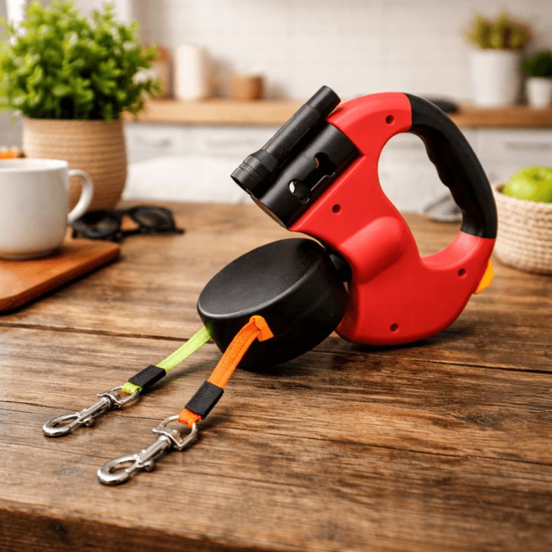 Dual Leash no Tangle | CleoPetra™