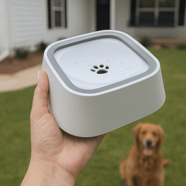 Anti-Spill Water Bowl by CleoPetra – main product view