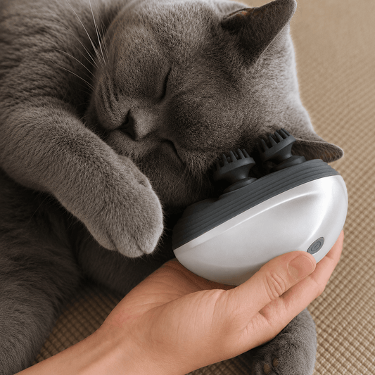 Friendly Automatic Pet Massager by CleoPetra – main product view